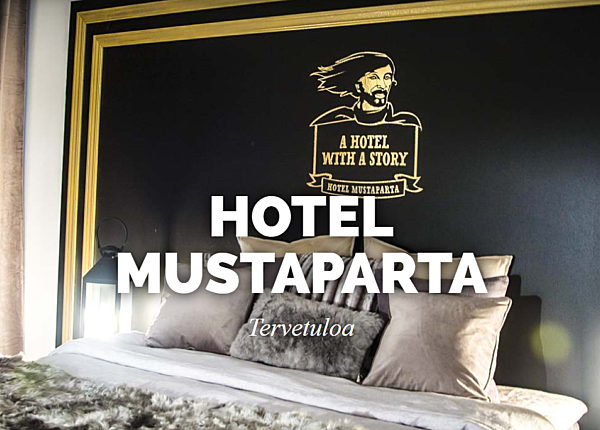 Hotel Mustaparta - kaupunkilomailijan majoituspaikka