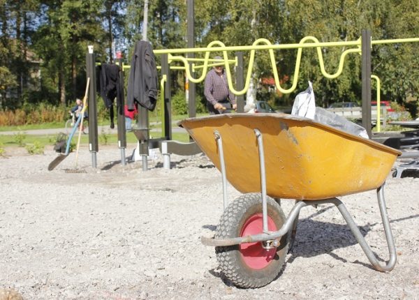 Seniorpark i Luvia anläggs med Leaderstöd