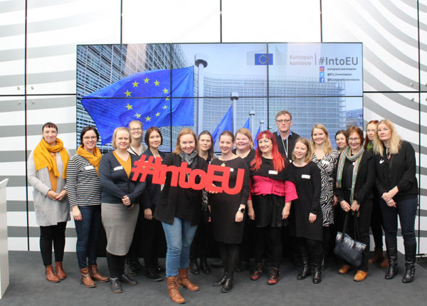 Viestijöiden opintoretki Brysseliin avasi ikkunat EU-instituutioihin