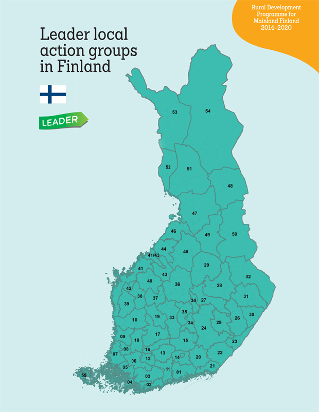 Leader groups in Finland